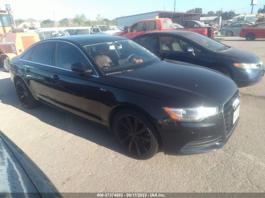 2013 AUDI A6 3.0T PREMIUM PLUS - WAUGGAFC4DN142648