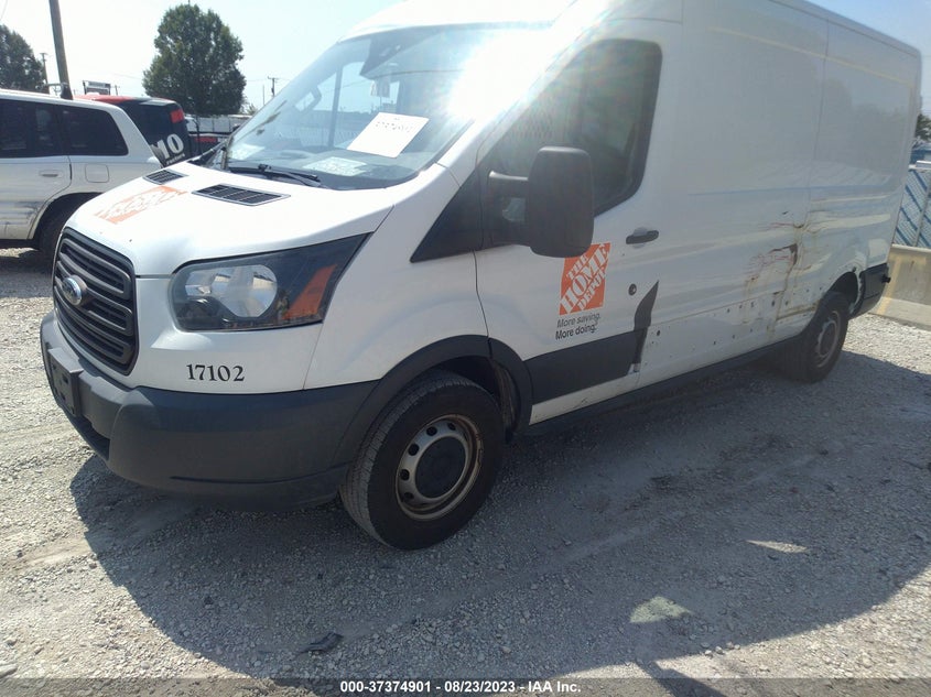 VIN 1FTBW2CM7HKA82150 2017 FORD TRANSIT VAN