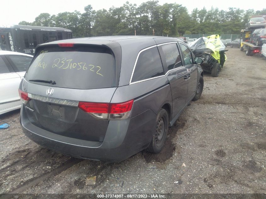 2014 HONDA ODYSSEY LX - 5FNRL5H20EB108693