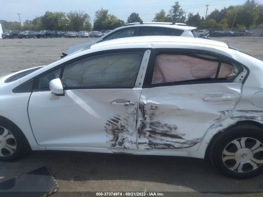 2015 HONDA CIVIC HYBRID - 19XFB4F25FE002315