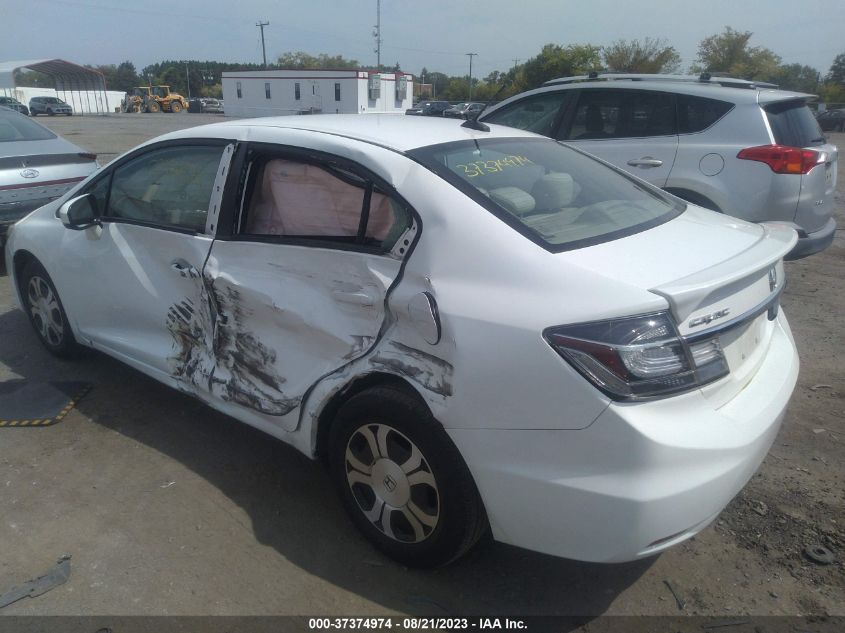 2015 HONDA CIVIC HYBRID - 19XFB4F25FE002315