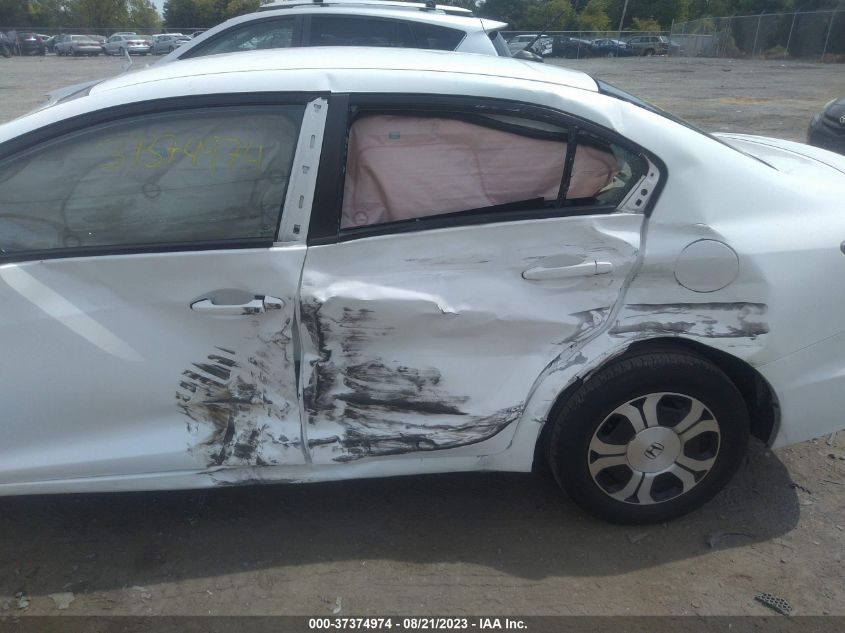 2015 HONDA CIVIC HYBRID - 19XFB4F25FE002315