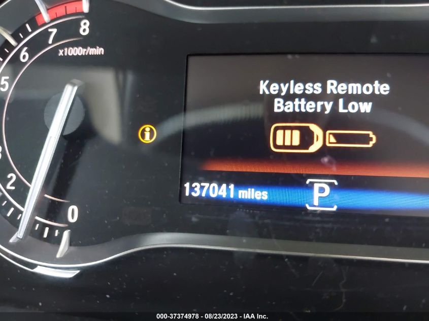 2016 HONDA PILOT TOURING - 5FNYF5H95GB027191