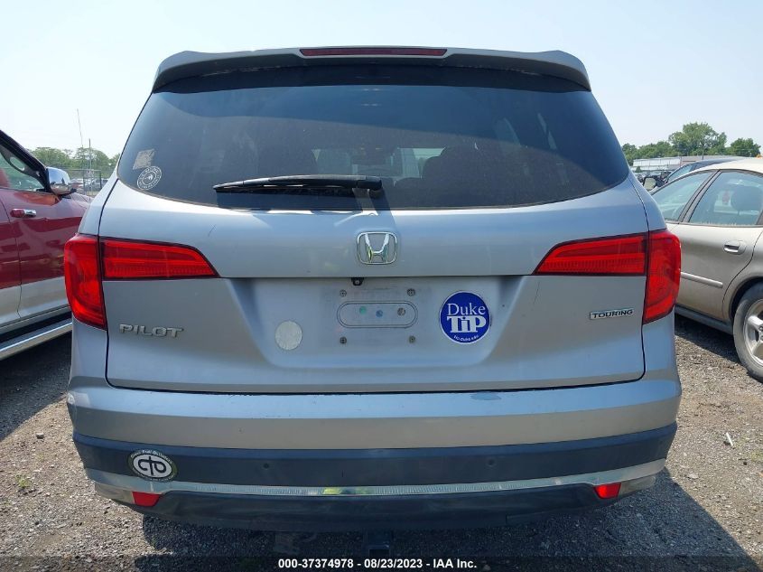 2016 HONDA PILOT TOURING - 5FNYF5H95GB027191