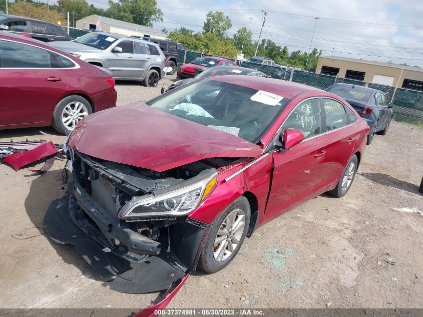 2015 HYUNDAI SONATA 2.4L SE - 5NPE24AF6FH179618