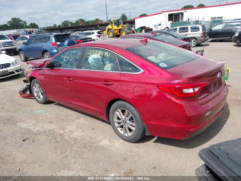 2015 HYUNDAI SONATA 2.4L SE - 5NPE24AF6FH179618