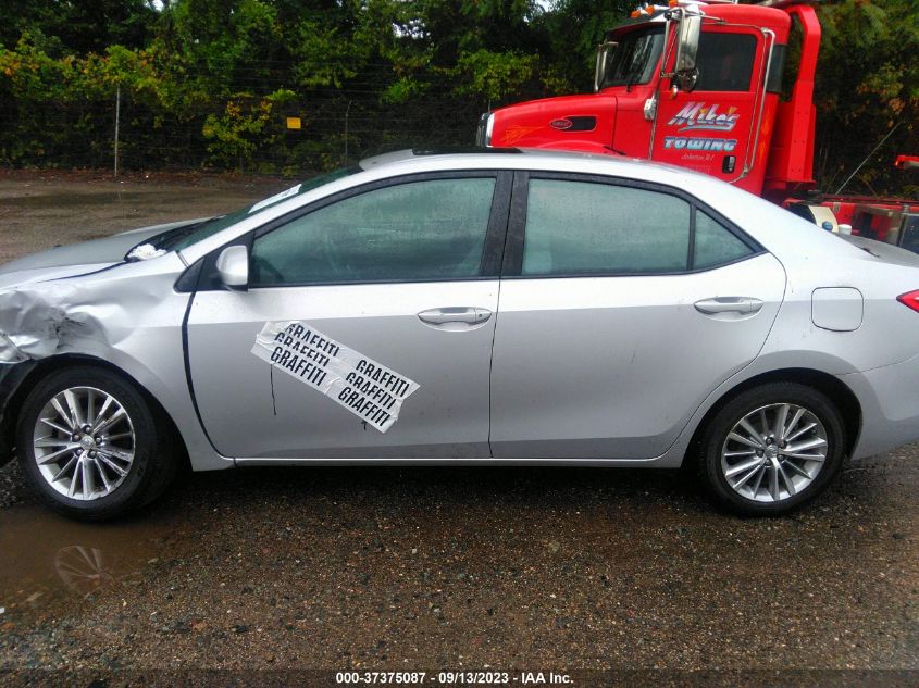 2014 TOYOTA COROLLA L/LE/S/S PLUS/LE PLUS - 2T1BURHEXEC138627