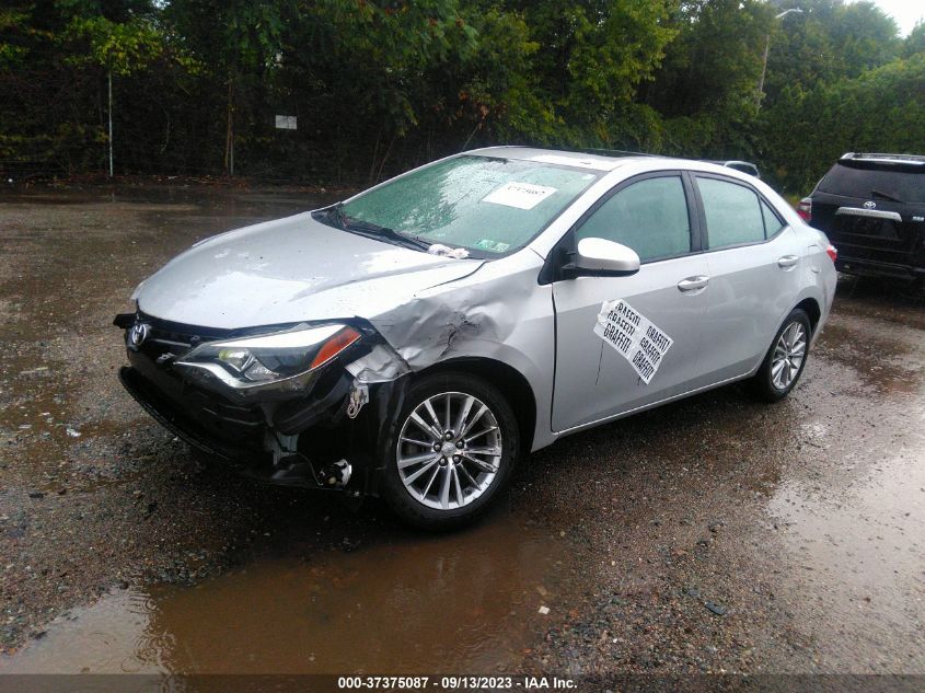 2014 TOYOTA COROLLA L/LE/S/S PLUS/LE PLUS - 2T1BURHEXEC138627