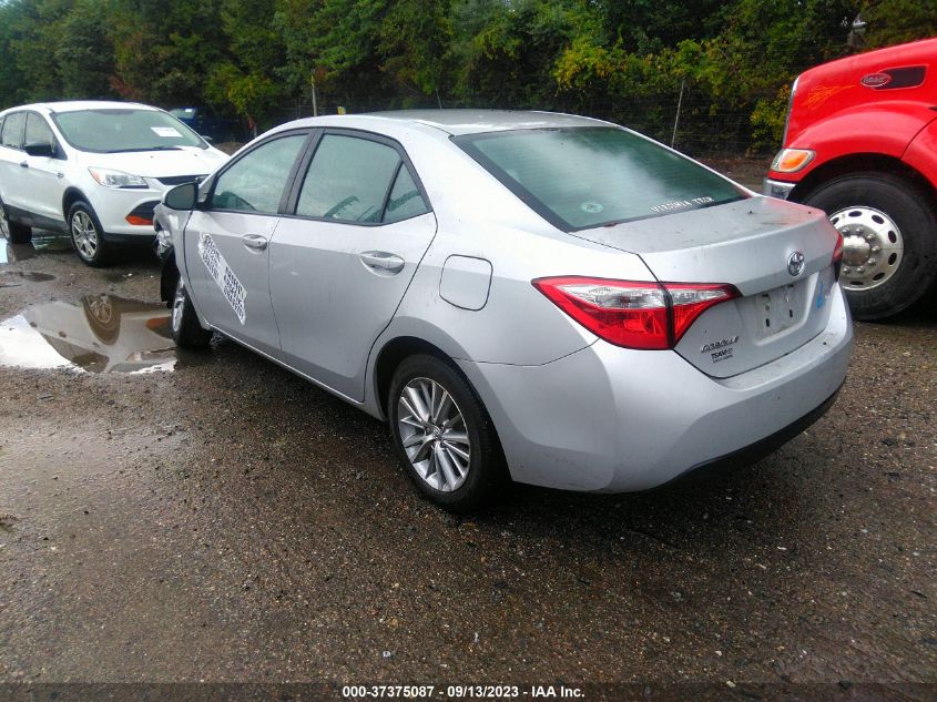 2014 TOYOTA COROLLA L/LE/S/S PLUS/LE PLUS - 2T1BURHEXEC138627
