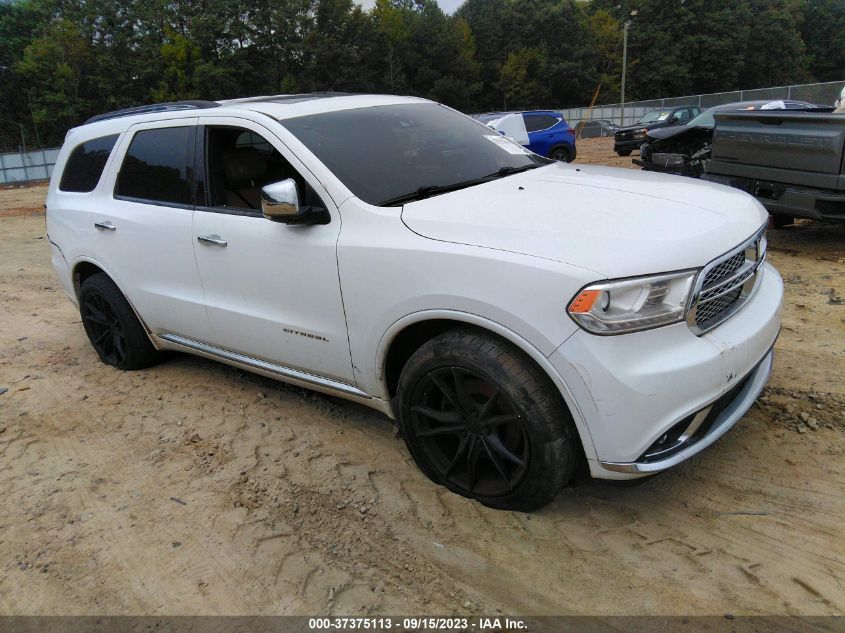 2016 DODGE DURANGO CITADEL - 1C4SDHET1GC300413