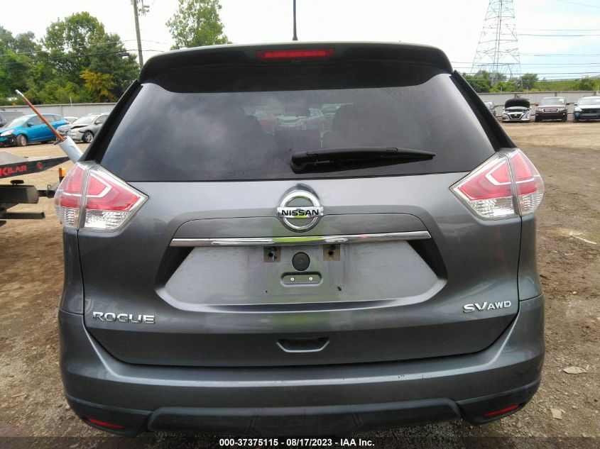 2016 NISSAN ROGUE SV - KNMAT2MV1GP627059