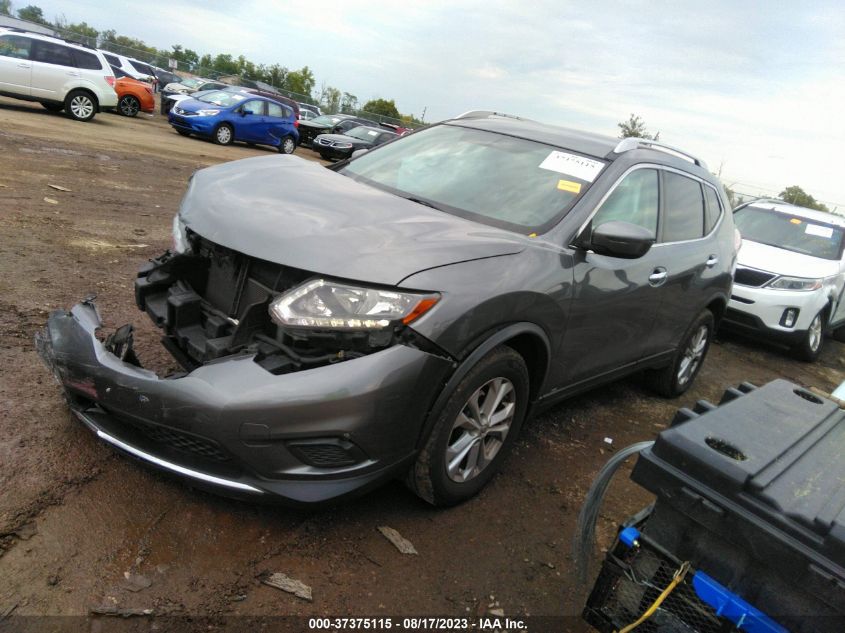 2016 NISSAN ROGUE SV - KNMAT2MV1GP627059