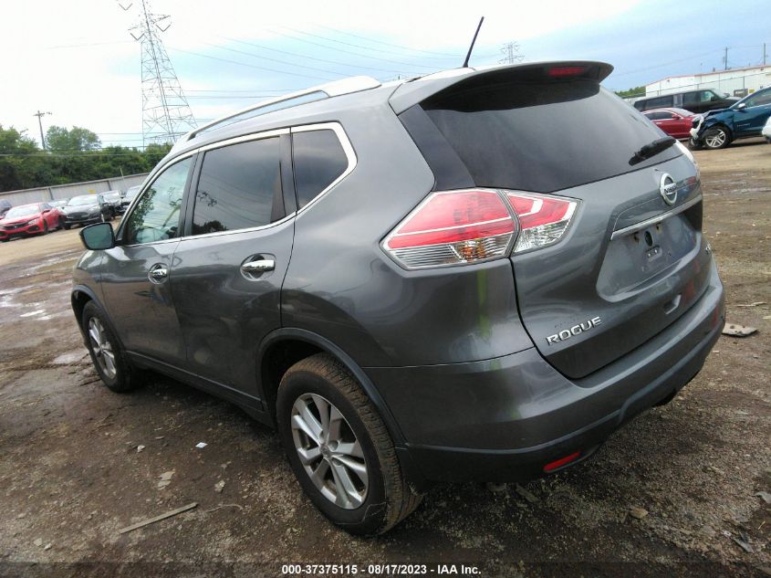 2016 NISSAN ROGUE SV - KNMAT2MV1GP627059