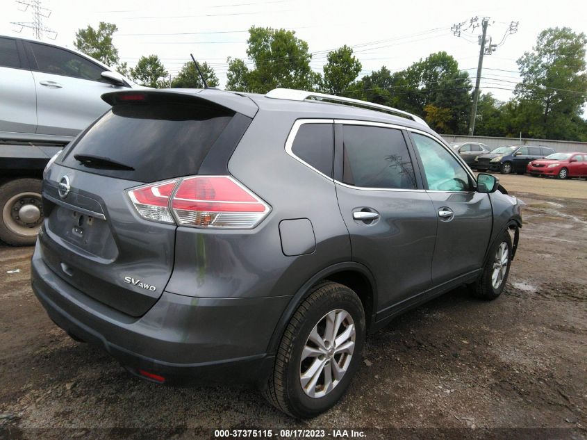 2016 NISSAN ROGUE SV - KNMAT2MV1GP627059