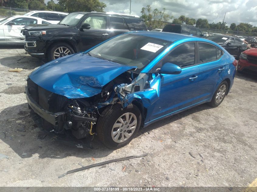 2017 HYUNDAI ELANTRA SE - KMHD74LF7HU208719