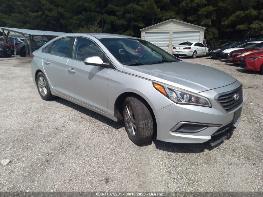 2017 HYUNDAI SONATA 2.4L - 5NPE24AF9HH484999