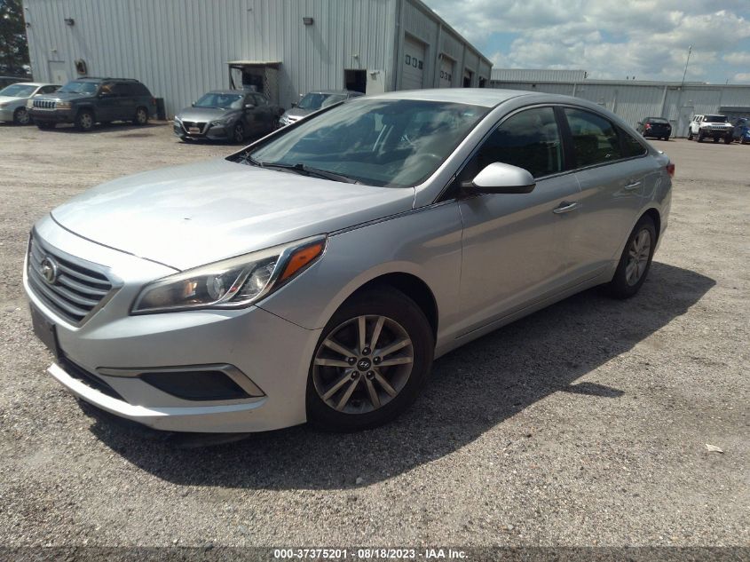 2017 HYUNDAI SONATA 2.4L - 5NPE24AF9HH484999