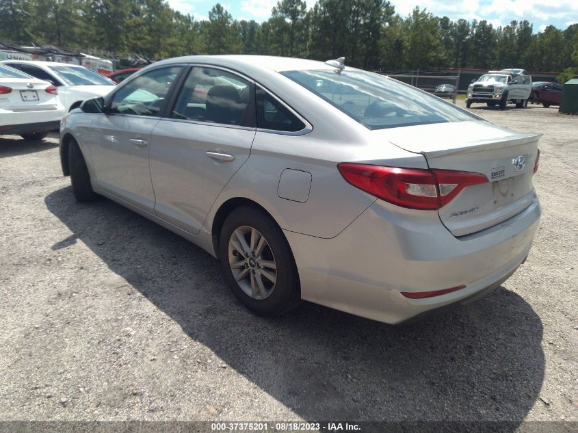 2017 HYUNDAI SONATA 2.4L - 5NPE24AF9HH484999