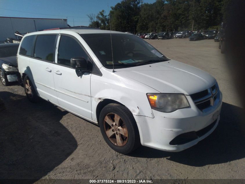 2013 DODGE GRAND CARAVAN SE - 2C4RDGBG4DR812198