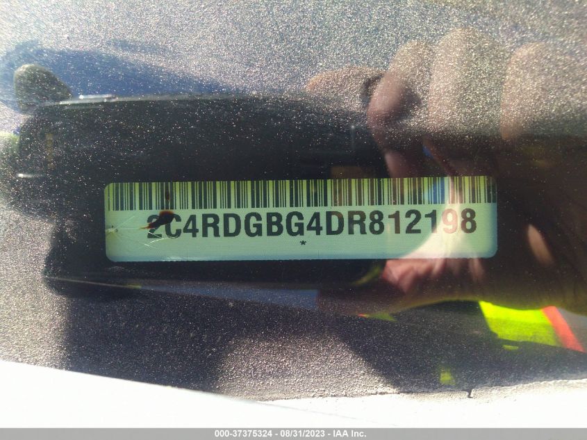 2013 DODGE GRAND CARAVAN SE - 2C4RDGBG4DR812198