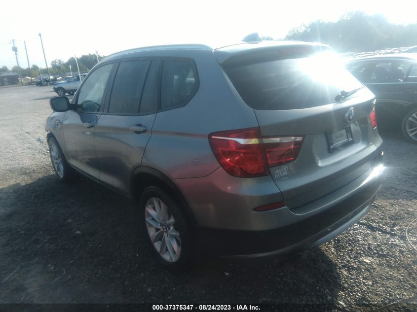 2013 BMW X3 XDRIVE28I - 5UXWX9C5XDL873985