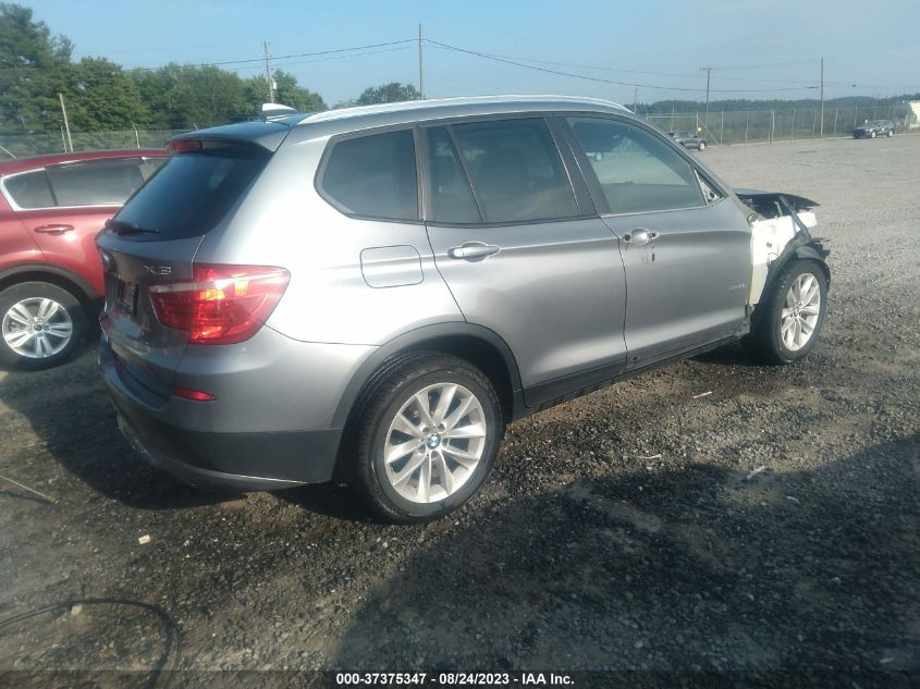 2013 BMW X3 XDRIVE28I - 5UXWX9C5XDL873985