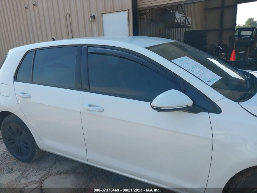 2016 VOLKSWAGEN E-GOLF SEL PREMIUM - WVWPP7AUXGW916891