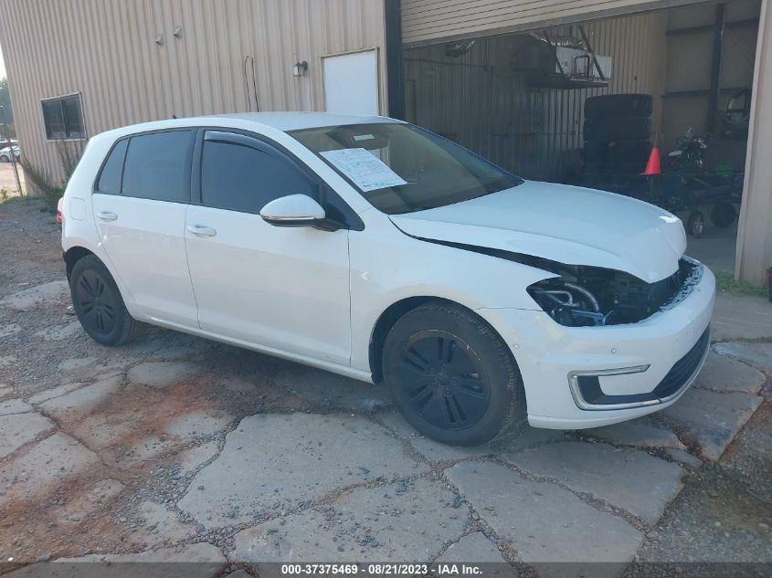 2016 VOLKSWAGEN E-GOLF SEL PREMIUM - WVWPP7AUXGW916891