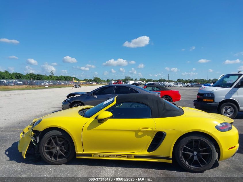 2017 PORSCHE 718 BOXSTER WP0CA2A88HS221145
