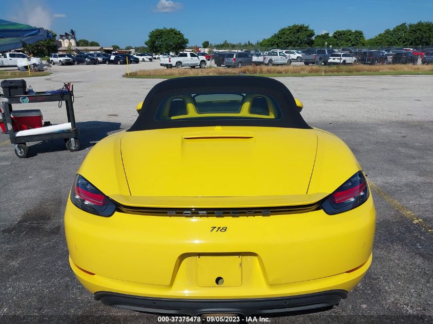 2017 PORSCHE 718 BOXSTER WP0CA2A88HS221145