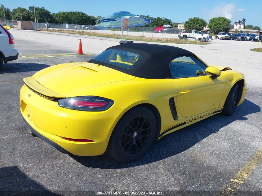 2017 PORSCHE 718 BOXSTER WP0CA2A88HS221145
