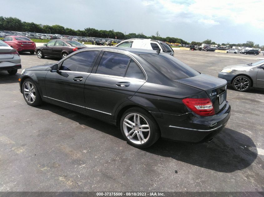2013 MERCEDES-BENZ C 300 SPORT 4MATIC/LUXURY 4MATIC - WDDGF8AB3DR253574