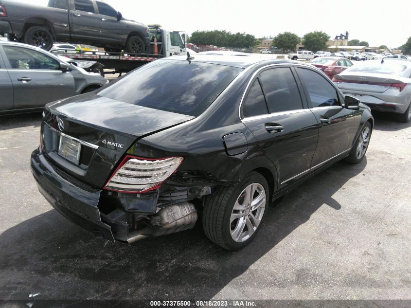 2013 MERCEDES-BENZ C 300 SPORT 4MATIC/LUXURY 4MATIC - WDDGF8AB3DR253574