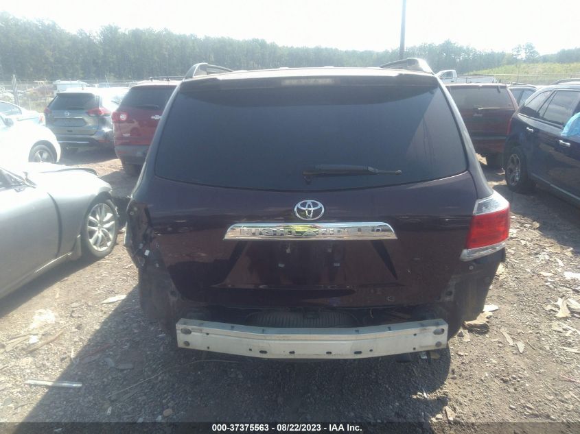2013 TOYOTA HIGHLANDER PLUS - 5TDZA3EH2DS043343