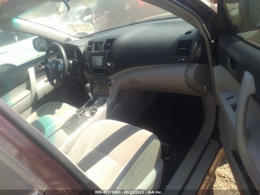 2013 TOYOTA HIGHLANDER PLUS - 5TDZA3EH2DS043343