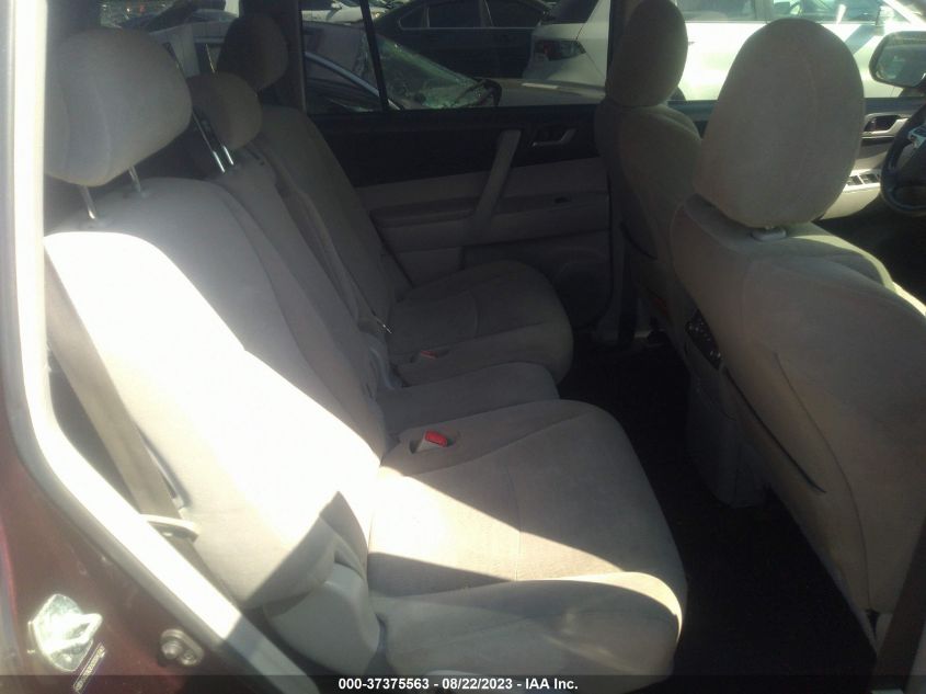 2013 TOYOTA HIGHLANDER PLUS - 5TDZA3EH2DS043343