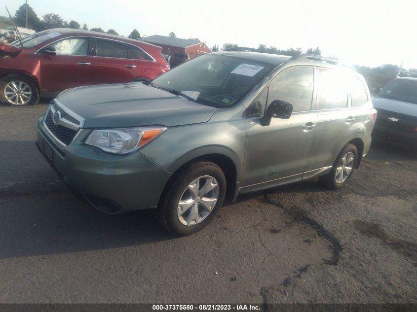 2016 SUBARU FORESTER 2.5I PREMIUM - JF2SJADC1GH469482