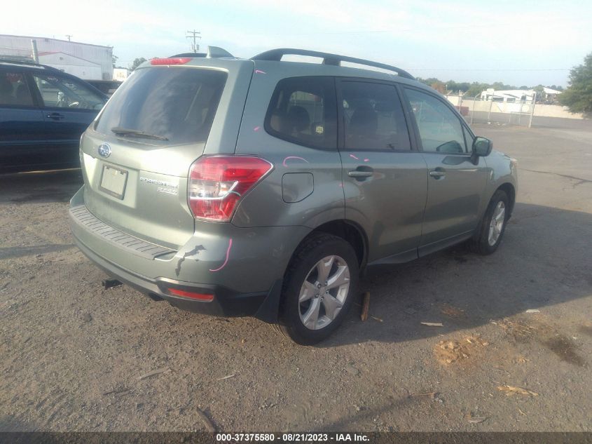 2016 SUBARU FORESTER 2.5I PREMIUM - JF2SJADC1GH469482