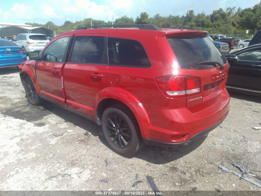 2019 DODGE JOURNEY SE - 3C4PDCBG7KT872731