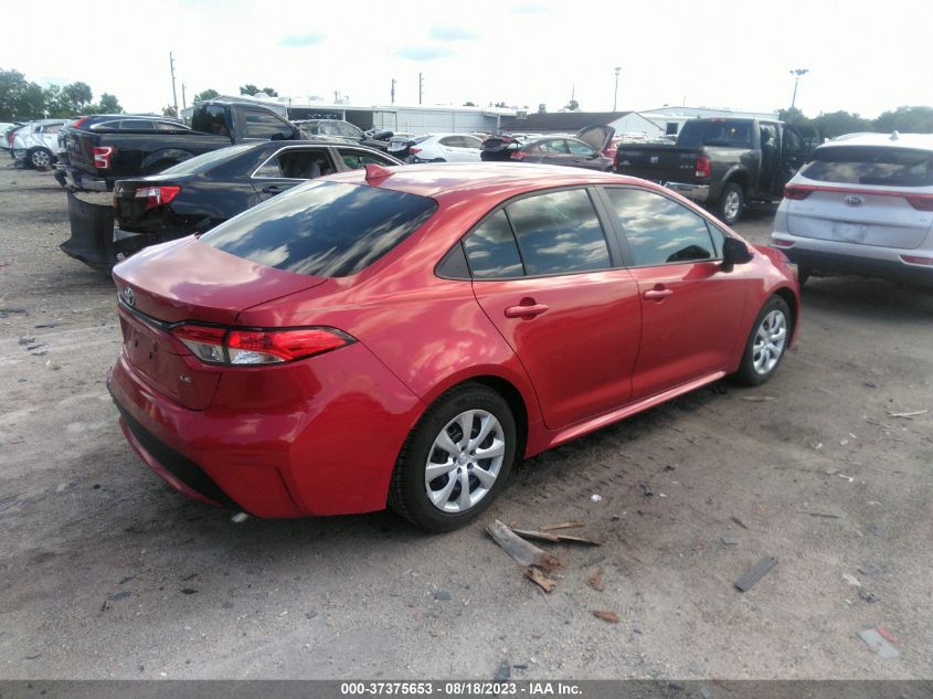2020 TOYOTA COROLLA LE - 5YFEPRAE7LP061596