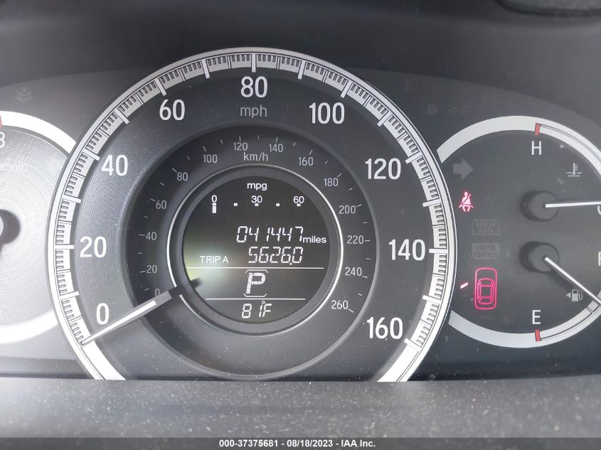 2017 HONDA ACCORD SEDAN EX-L - 1HGCR2F86HA281448