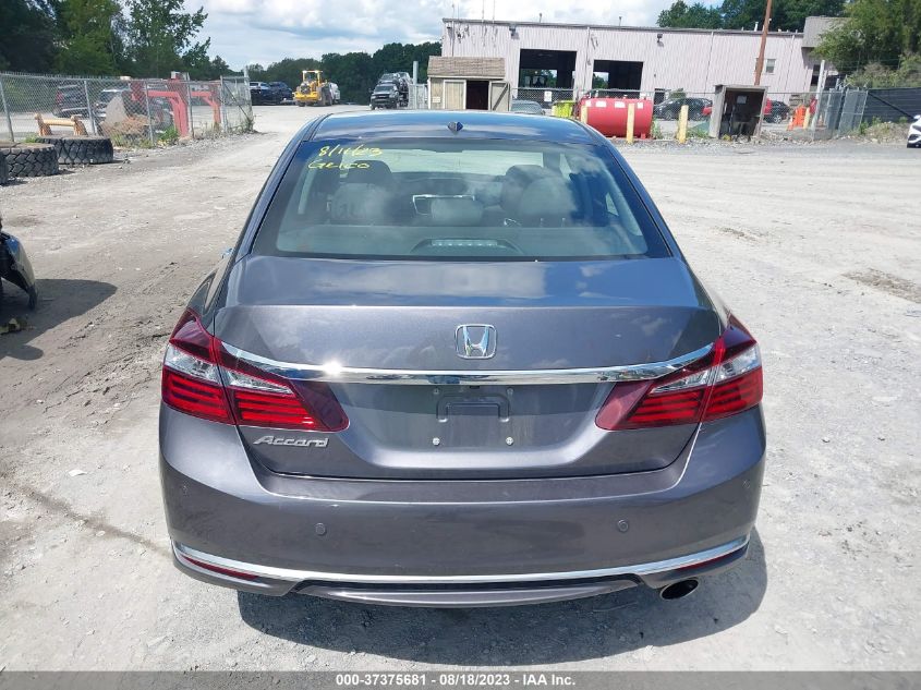 2017 HONDA ACCORD SEDAN EX-L - 1HGCR2F86HA281448