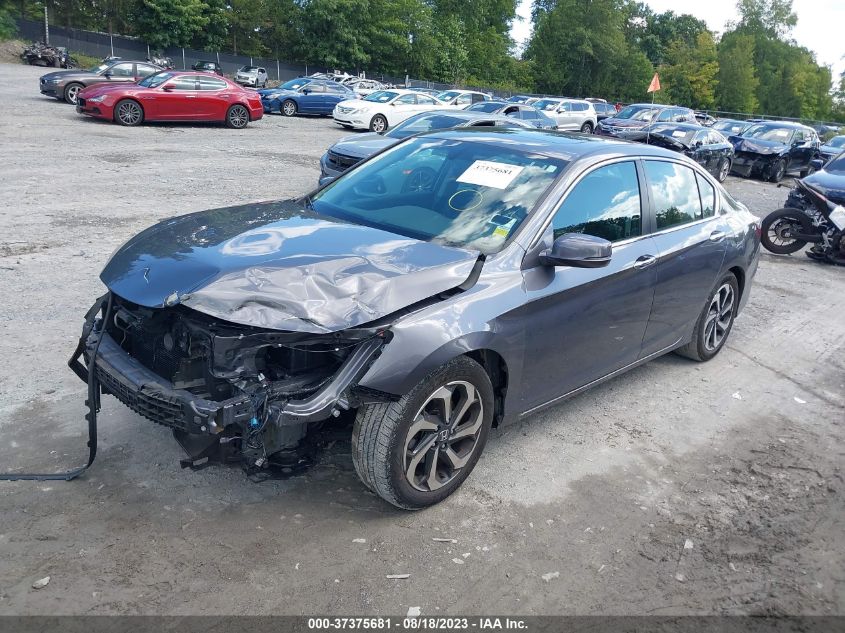 2017 HONDA ACCORD SEDAN EX-L - 1HGCR2F86HA281448
