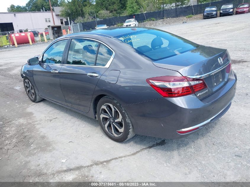 2017 HONDA ACCORD SEDAN EX-L - 1HGCR2F86HA281448