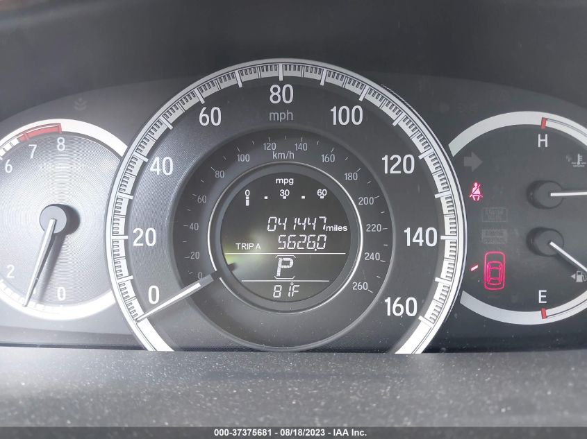 2017 HONDA ACCORD SEDAN EX-L - 1HGCR2F86HA281448