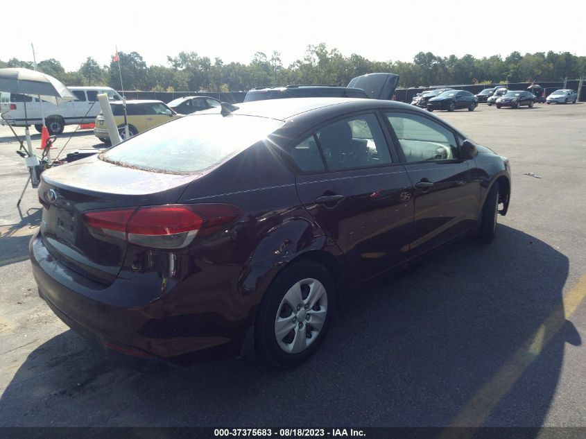 2017 KIA FORTE LX - 3KPFK4A74HE006510