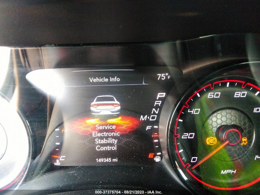 2016 DODGE CHARGER SXT - 2C3CDXHG1GH312866