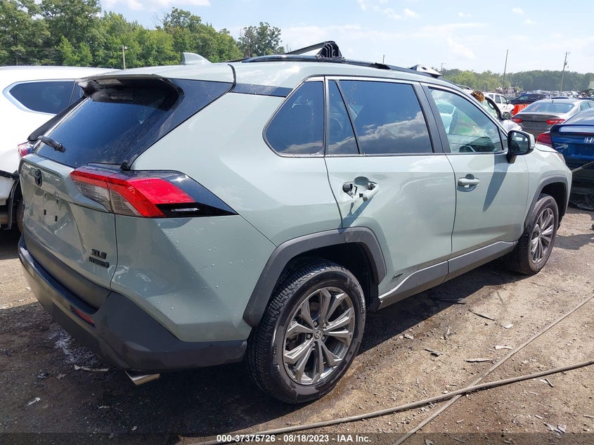 VIN 4T3B6RFV3NU074207 2022 TOYOTA RAV4 HYBRID XLE PREMIUM