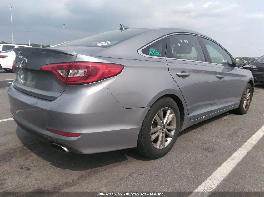 2016 HYUNDAI SONATA 2.4L SE - 5NPE24AF5GH319269