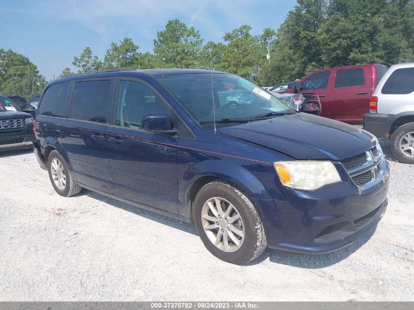 2014 DODGE GRAND CARAVAN SXT - 2C4RDGCG2ER253721